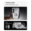 SPIGEN Ultra Hybrid Mag MagSafe tok Samsung Galaxy S26+ készülékhez Zero One fehér