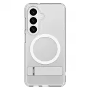 SPIGEN ULTRA HYBRID "S" MAG MAGSAFE tok Samsung Galaxy S26+ Plus készülékhez, átlátszó, fehér