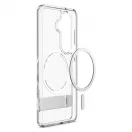 SPIGEN ULTRA HYBRID "S" MAG MAGSAFE tok Samsung Galaxy S26+ Plus készülékhez, átlátszó, fehér