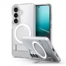Spigen Ultra Hybrid "S" Mag MagSafe tok Galaxy S26 készülékhez átlátszó/fehér