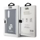 KARL LAGERFELD tok Samsung Z Fold 5 készülékhez (KLHCZFD5SAKCNPK, Saffiano K&C PIN) fekete