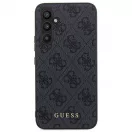 GUESS tok Samsung Galaxy A35 készülékhez GUOHCSA35G4GFGR PU 4G Classic Metal Logo fekete
