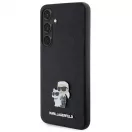 KARL LAGERFELD SAFFIANO KC PIN tok Samsung S24 Plus készülékhez fekete
