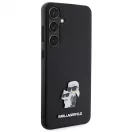 KARL LAGERFELD SAFFIANO KC PIN tok Samsung S24 Plus készülékhez fekete