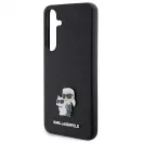 KARL LAGERFELD SAFFIANO KC PIN tok Samsung S24 Plus készülékhez fekete