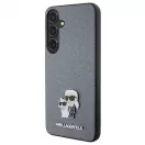KARL LAGERFELD SAFFIANO KC PIN tok Samsung S24 Plus készülékhez KLHCS24MPSAKCMPG szürke
