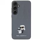 KARL LAGERFELD SAFFIANO KC PIN tok Samsung S24 Plus készülékhez KLHCS24MPSAKCMPG szürke