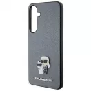 KARL LAGERFELD SAFFIANO KC PIN tok Samsung S24 Plus készülékhez KLHCS24MPSAKCMPG szürke