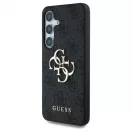 GUESS tok Samsung S25 készülékhez GUHCS25S4GMGGR 4G PU Big Logo fekete
