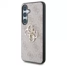 GUESS tok Samsung S25 készülékhez GUHCS25S4GMGPI (4G PU Big Logo) rózsaszín