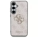 GUESS tok Samsung S25 készülékhez GUHCS25S4GMGPI (4G PU Big Logo) rózsaszín