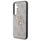 GUESS tok Samsung S25 készülékhez GUHCS25S4GMGPI (4G PU Big Logo) rózsaszín