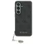 SAMSUNG S26 készülékhez GUHMS26SGF4GGR PU 4G Classic Logo with Charm tok fekete