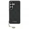 GUESS tok Samsung S26 Ultra készülékhez GUHMS26LGF4GGR (PU 4G Classic Logo with Charm) fekete
