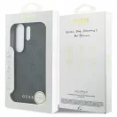 GUESS tok Samsung S26 Ultra készülékhez GUHMS26LGF4GGR (PU 4G Classic Logo with Charm) fekete