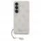 GUESS tok Samsung S26 készülékhez PU 4G Classic Logo with Charm, rózsaszín