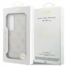 GUESS tok Samsung S26 készülékhez PU 4G Classic Logo with Charm, rózsaszín