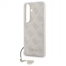 GUESS tok Samsung S26 készülékhez PU 4G Classic Logo with Charm, rózsaszín