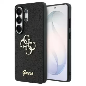  GUESS tok Samsung S26 Ultra készülékhez GUHCS26LHG4SGK (Fixed Glitter 4G Big Metal Logo) fekete