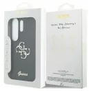 GUESS tok Samsung S26 Ultra készülékhez GUHCS26LHG4SGK (Fixed Glitter 4G Big Metal Logo) fekete