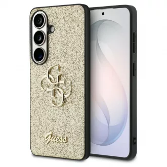   SAMSUNG S26 készülékhez GUHCS26SHG4SGD tok Fixed Glitter 4G Big Metal Logo arany