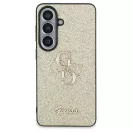 SAMSUNG S26 készülékhez GUHCS26SHG4SGD tok Fixed Glitter 4G Big Metal Logo arany
