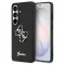 GUESS tok Samsung S26 készülékhez GUHCS26SHG4SGK (Fixed Glitter 4G Big Metal Logo) fekete