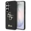 GUESS tok Samsung S26 készülékhez GUHCS26SHG4SGK (Fixed Glitter 4G Big Metal Logo) fekete