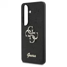 GUESS tok Samsung S26 készülékhez GUHCS26SHG4SGK (Fixed Glitter 4G Big Metal Logo) fekete