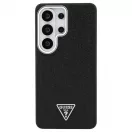 GUESS Samsung S26 Ultra készülékhez tok (Fixed Glitter Triangle MagSafe) GUHMS26LPFGTSCMK fekete