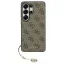GUESS tok Samsung S26 Ultra készülékhez GUHMS26LGF4GBR (PU 4G Classic Logo with Charm) barna