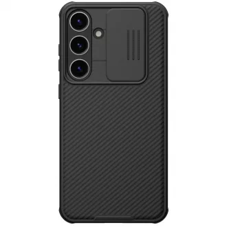   Nillkin CamShield PRO kemény tok Samsung Galaxy S24+ készülékhez fekete
