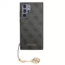 Guess 4G Charm tok Samsung Galaxy S24 Ultra készülékhez szürke
