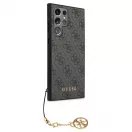 Guess 4G Charm tok Samsung Galaxy S24 Ultra készülékhez szürke