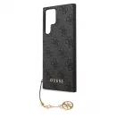 Guess 4G Charm tok Samsung Galaxy S24 Ultra készülékhez szürke