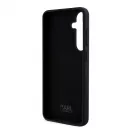 Karl Lagerfeld Liquid Silicone Choupette NFT tok for Samsung Galaxy S24+ készülékhez fekete
