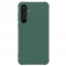 Nillkin Super Frosted PRO hátoldali tok Samsung Galaxy A55 5G készülékhez mély zöld