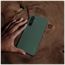 Nillkin Super Frosted PRO hátoldali tok Samsung Galaxy A55 5G készülékhez mély zöld
