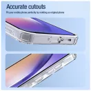 Nillkin Nature TPU PRO tok Samsung Galaxy A55 5G készülékhez átlátszó