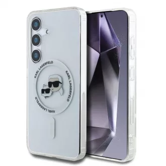   Karl Lagerfeld IML K&CH Heads MagSafe tok Samsung Galaxy S25 készülékhez átlátszó