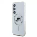Karl Lagerfeld IML K&CH Heads MagSafe tok Samsung Galaxy S25 készülékhez átlátszó