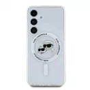 Karl Lagerfeld IML K&CH Heads MagSafe tok Samsung Galaxy S25 készülékhez átlátszó