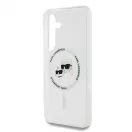 Karl Lagerfeld IML K&CH Heads MagSafe tok Samsung Galaxy S25 készülékhez átlátszó