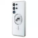 Karl Lagerfeld IML K&CH Heads MagSafe tok Samsung Galaxy S25 Ultra készülékhez átlátszó