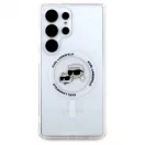 Karl Lagerfeld IML K&CH Heads MagSafe tok Samsung Galaxy S25 Ultra készülékhez átlátszó