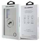 Karl Lagerfeld IML K&CH Heads MagSafe tok Samsung Galaxy S25 Ultra készülékhez átlátszó