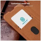 Nillkin Qin Book PRO tok Samsung Galaxy S25 Ultra készülékhez fekete