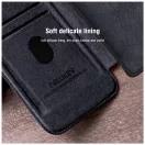 Nillkin Qin Book PRO tok Samsung Galaxy S25 Ultra készülékhez fekete
