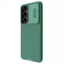Nillkin CamShield PRO kemény tok Samsung Galaxy S25 készülékhez sötét zöld
