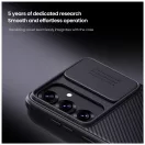 Nillkin CamShield PRO kemény tok Samsung Galaxy S25 készülékhez sötét zöld